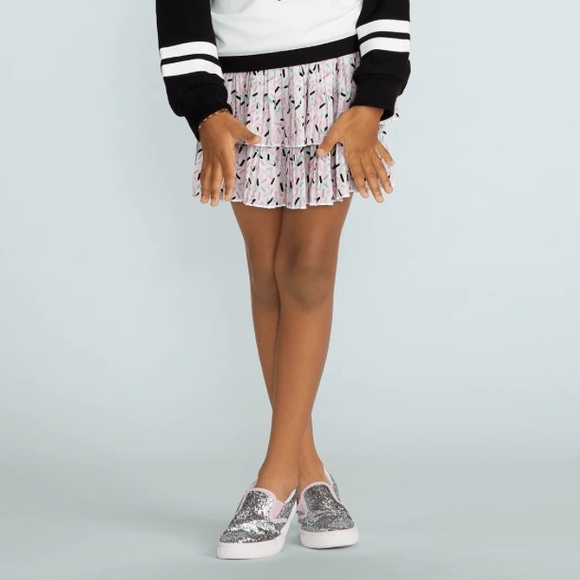 NWT American Girl Double Sparkle Skort Size Medium 10/12 - Picture 2 of 10